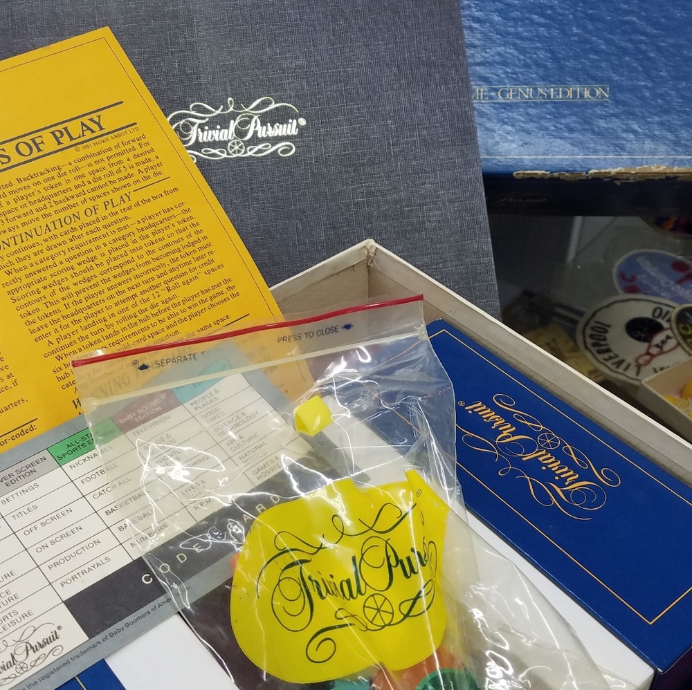 vintage Trivial Pursuit